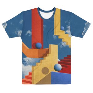 Surreal Bauhaus Unisex Graphic Cotton T-shirt